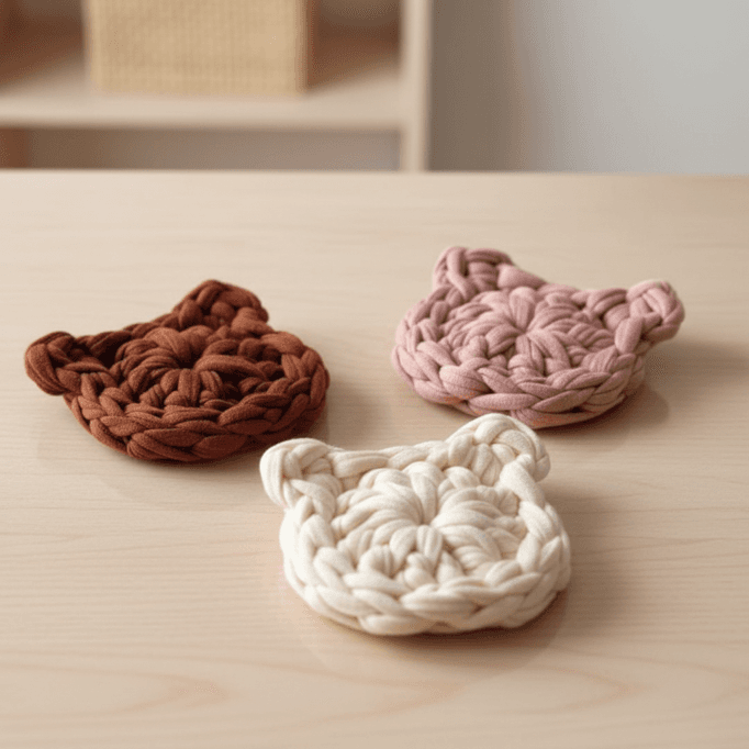 Crochet Bear Charm