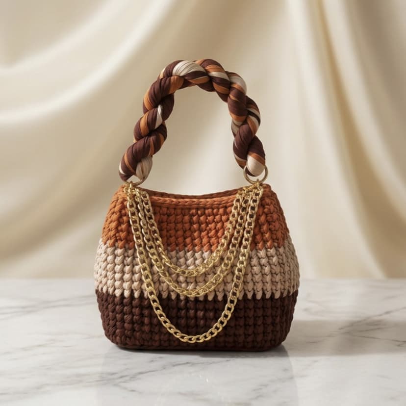 Twists-in-Class Handbag